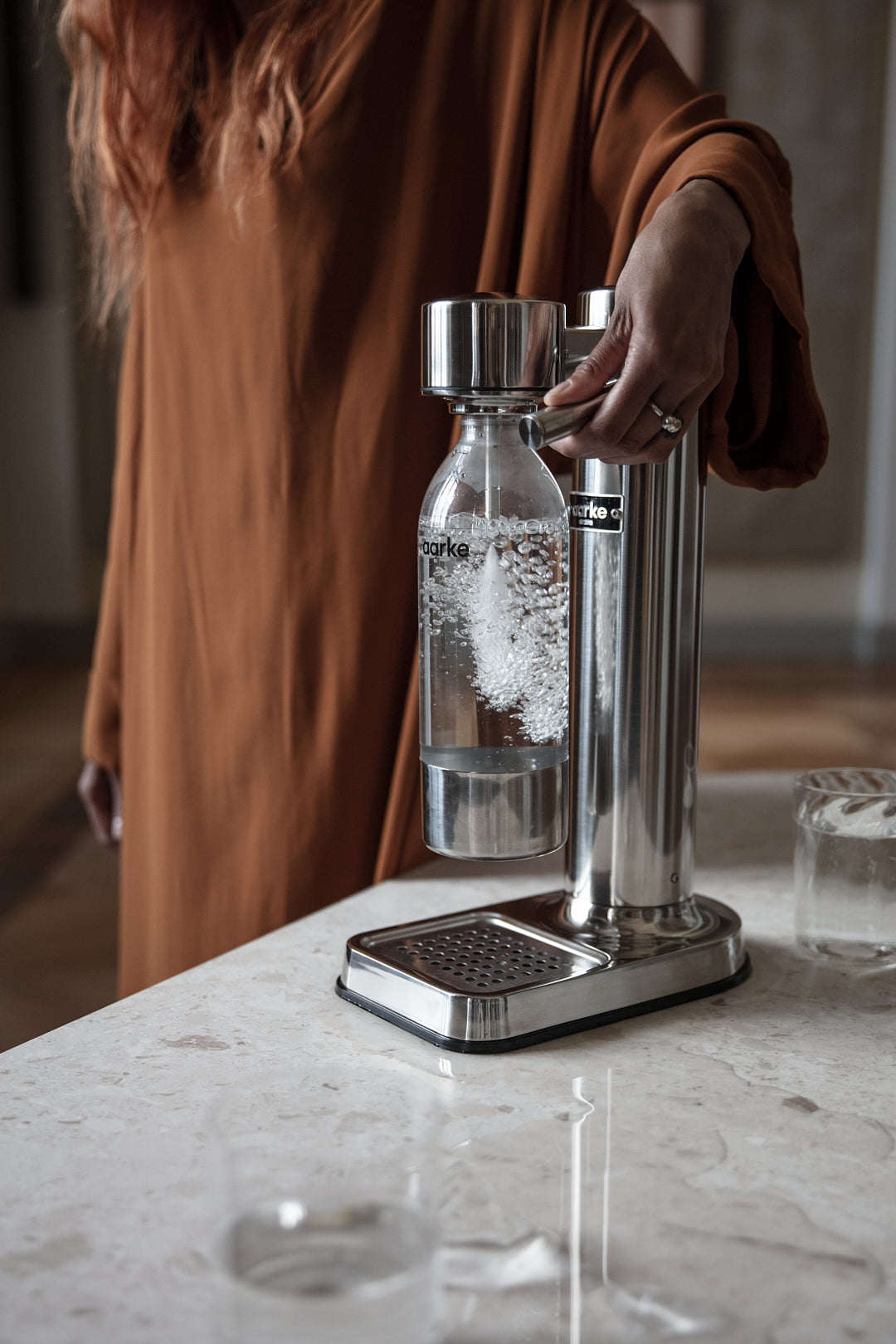 Carbonator 3 sodavandsmaskine - Polished Steel